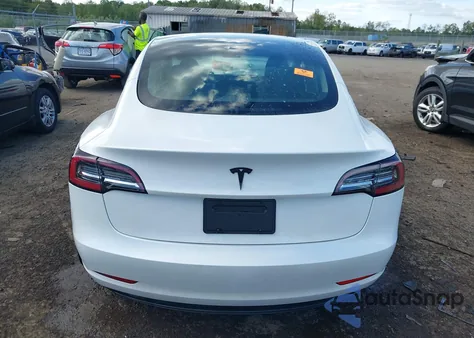 2023 Tesla Model 3 Rear-Wheel Drive from USA, damaged, VIN 5YJ3E1EA1PF492555